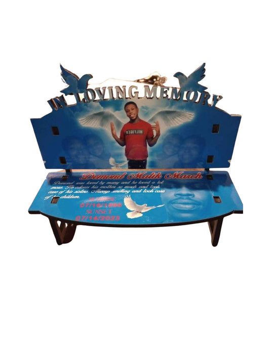 "In loving Memory" Memorial Bench