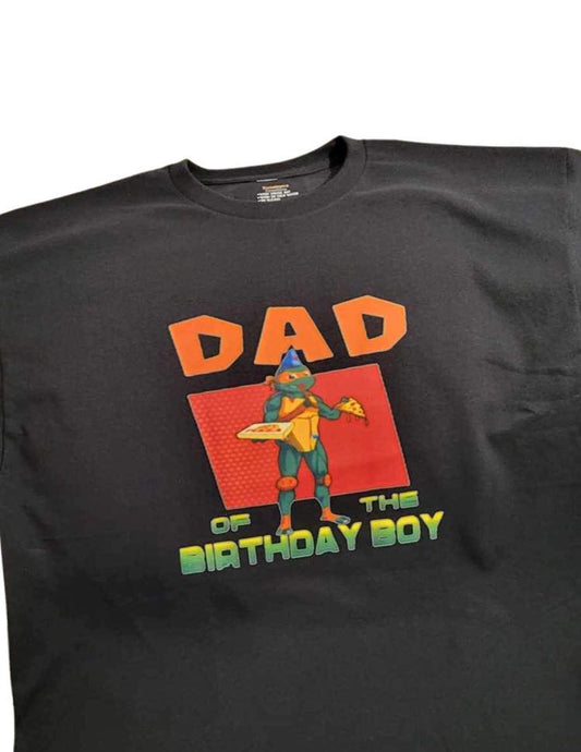 "dad of the birthday boy" t shirt